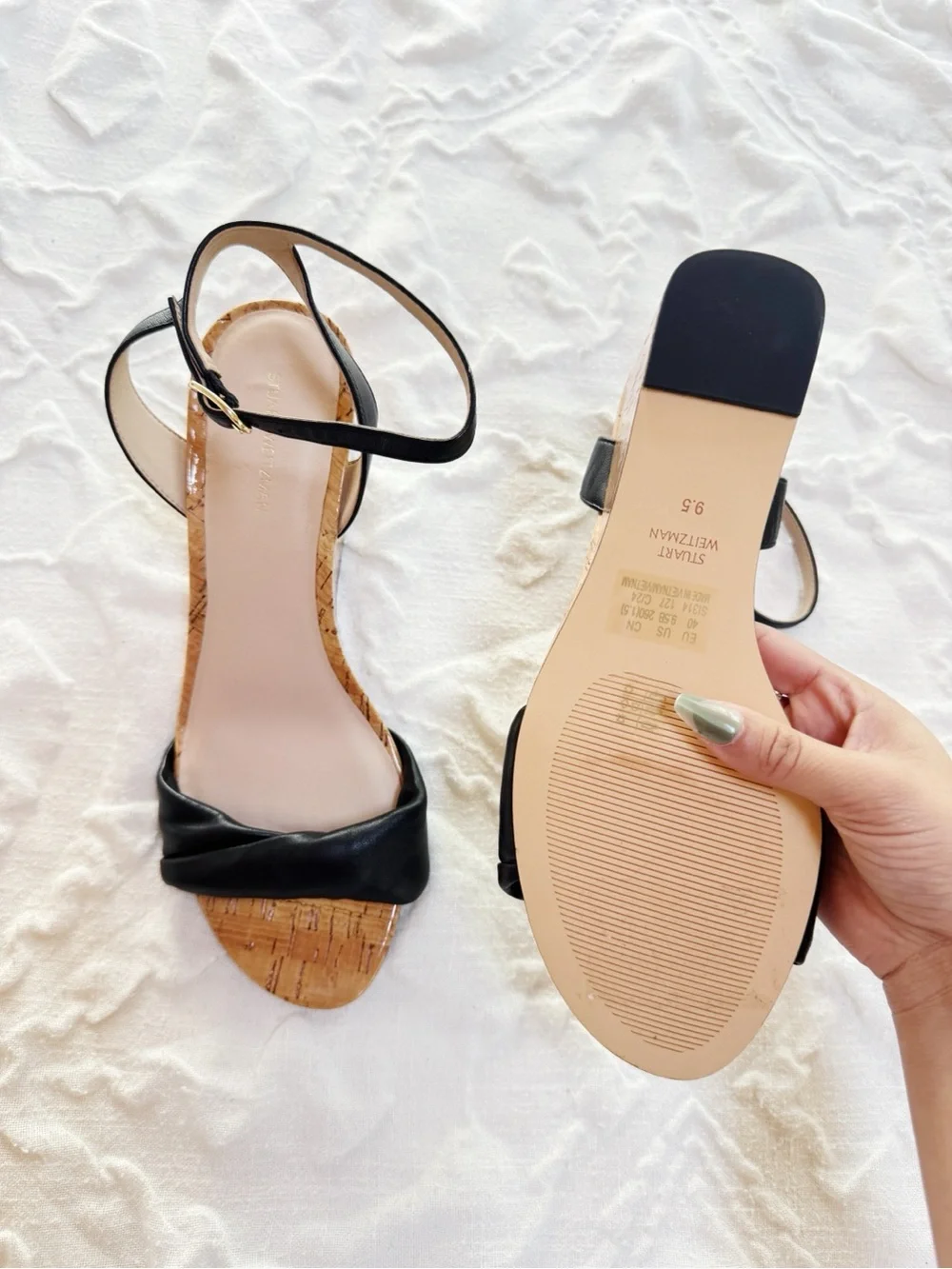 Stuart Weitzman Everly
75 Wedge Sandal Size 9.5 - Picture 7 of 9